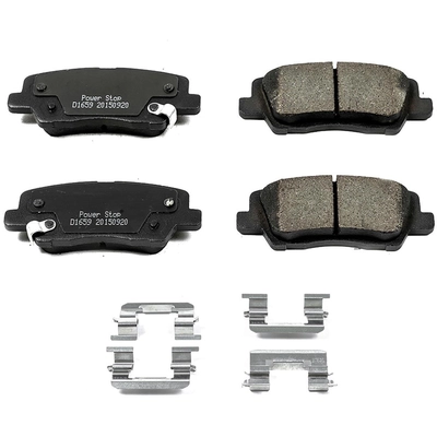 POWER STOP - 17-1659 - Rear Ceramic Pads pa10