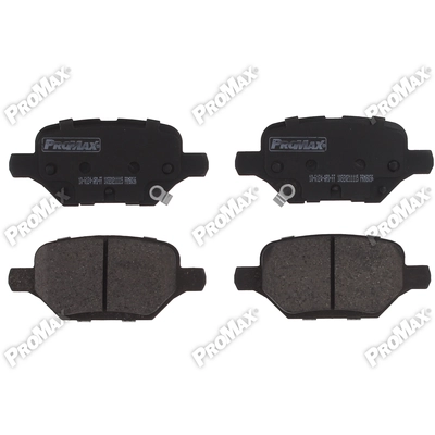 Rear Ceramic Pads by PROMAX - 10-2168 pa2