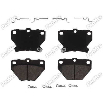 Rear Ceramic Pads by PROMAX - 57-823 pa2