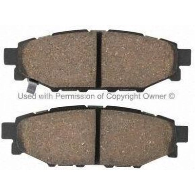 Rear Ceramic Pads by QUALITY-BUILT - 1000-1114C pa3