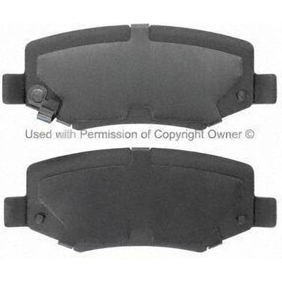 Rear Ceramic Pads by QUALITY-BUILT - 1000-1274C pa2