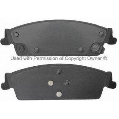 Rear Ceramic Pads by QUALITY-BUILT - 1000-1707C pa2