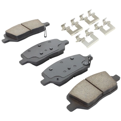 QUALITY-BUILT - 1001-1093C - Rear Disc Brake Pad Set pa1