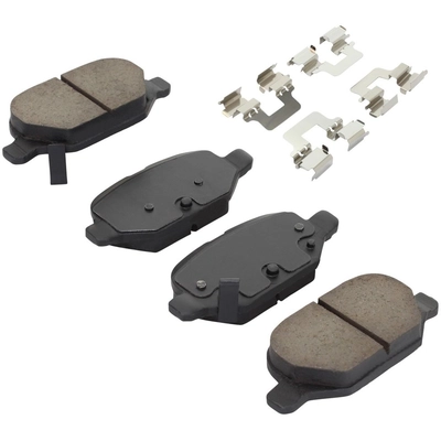 QUALITY-BUILT - 1001-1569C - Rear Disc Brake Pad Set pa2