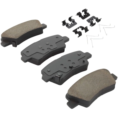 QUALITY-BUILT - 1001-1813C - Rear Disc Brake Pad Set pa3