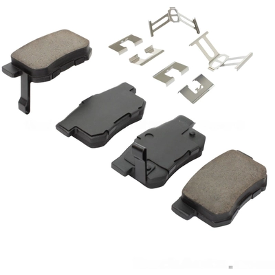 QUALITY-BUILT - 1003-0536C - Rear Disc Brake Pad Set pa2