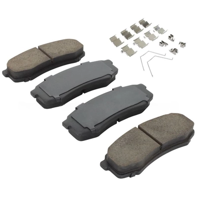 QUALITY-BUILT - 1003-0606C - Rear Disc Brake Pad Set pa4