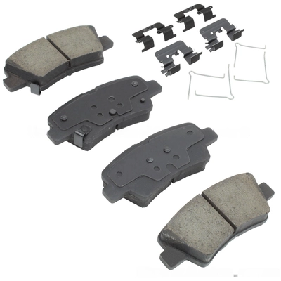 QUALITY-BUILT - 1003-1594C - Rear Disc Brake Pad Set pa2