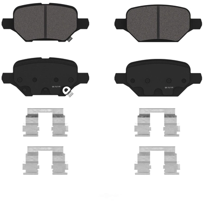 WAGNER - ZD2168 - QuickStop Disc Brake Pad Set pa6