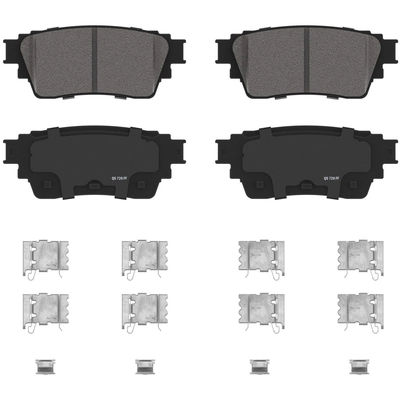 WAGNER - ZD2200 - Rear Disc Brake Pads pa1