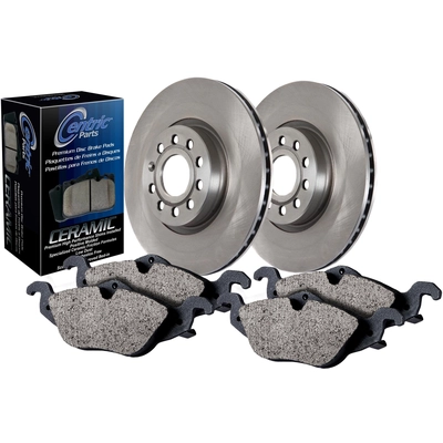 CENTRIC PARTS - 908.39506 - Rear Disc Brake Kit pa1