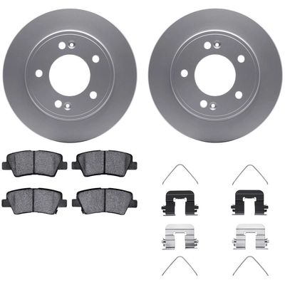 DYNAMIC FRICTION COMPANY - 4512-21075 - Rear Disc Brake Kit pa1