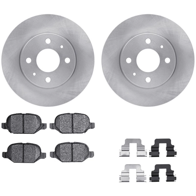 DYNAMIC FRICTION COMPANY - 6312-07005 - Rear Disc Brake Kit pa1