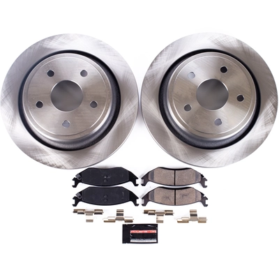 POWER STOP - KOE2172 - Rear Disc Brake Kit pa2