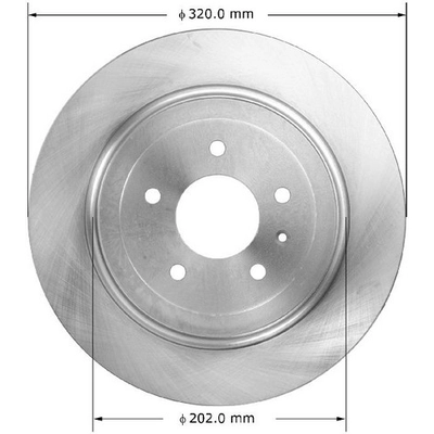 BENDIX GLOBAL - PRT5902 - Disc Brake Rotor pa1