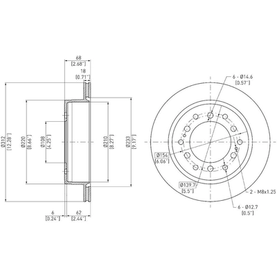 DYNAMIC FRICTION COMPANY - 604-76143 - Rotor de frein à disque arrière pa2