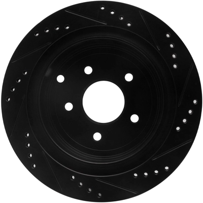 DYNAMIC FRICTION COMPANY - 633-67089L - Rear Disc Brake Rotor pa2