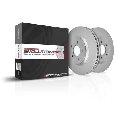 Rear Disc Brake Rotor by POWER STOP - EBR1020EVC pa1