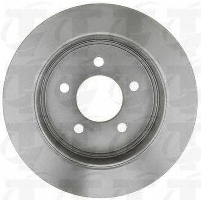 Rear Disc Brake Rotor by TOP QUALITY - 8-66565 pa6