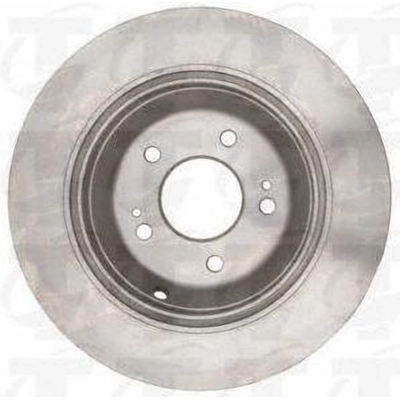 Rear Disc Brake Rotor by TOP QUALITY - 8-980708 pa5