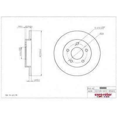 Rear Disc Brake Rotor by ULTRA - 55893 pa1