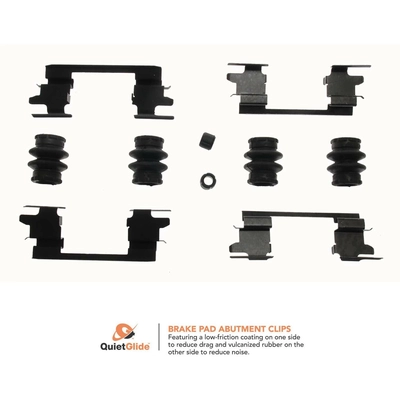 Rear Disc Hardware Kit by CARLSON - H5699Q pa4