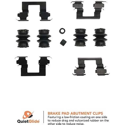 Rear Disc Hardware Kit by CARLSON - H5758Q pa4