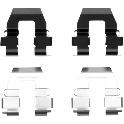 Rear Disc Hardware Kit by DYNAMIC FRICTION COMPANY - 340-47020 pa1