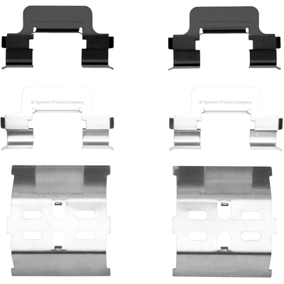 Rear Disc Hardware Kit by DYNAMIC FRICTION COMPANY - 340-47025 pa2