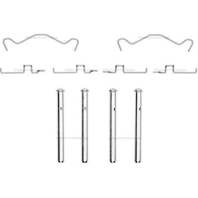 Rear Disc Hardware Kit by DYNAMIC FRICTION COMPANY - 340-76044 pa2