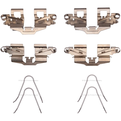 DYNAMIC FRICTION COMPANY - 340-76075 - Rear Disc Hardware Kit pa2