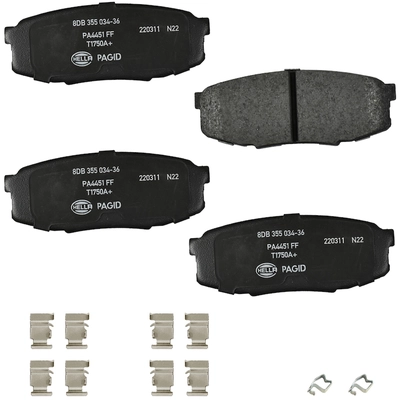 HELLA PAGID - 355034361 - Disc Brake Pad Set pa1