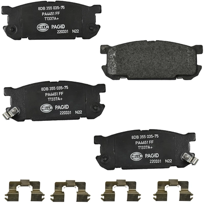 HELLA PAGID - 355035751 - Disc Brake Pad Set pa2