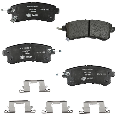 HELLA PAGID - 355036151 - Disc Brake Pad Set pa2