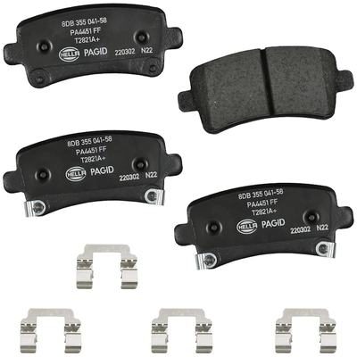 HELLA PAGID - 355041581 - Disc Brake Pad Set pa1