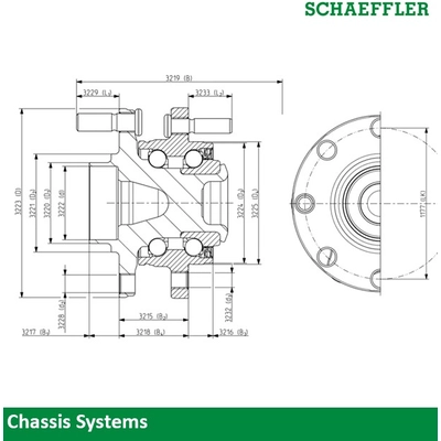 Rear Hub Assembly by SCHAEFFLER - 805653C pa2