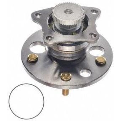 Rear Hub Assembly by WORLDPARTS - WBR930370 pa2