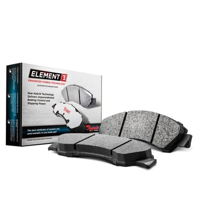 RAYBESTOS Element 3 - EHT1347 - Rear Hybrid Pads pa2