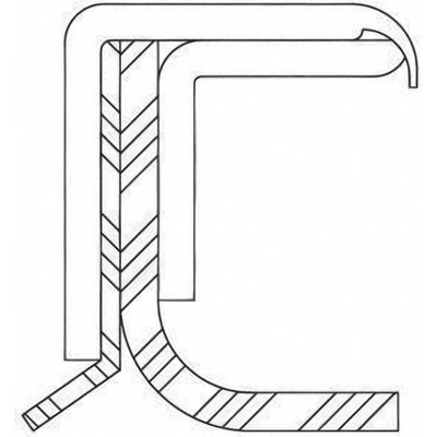 Joint principal arrière by NATIONAL OIL SEALS - 5279 pa2