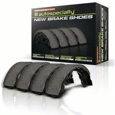 Rear New Brake Shoes by POWER STOP - 451R pa4