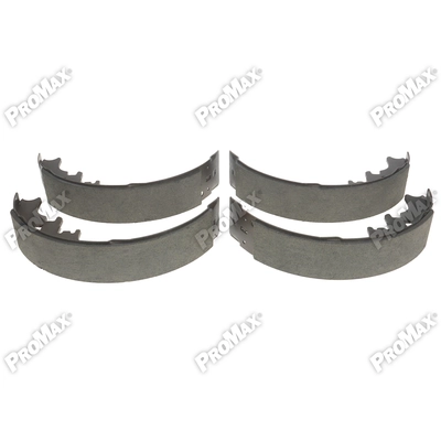 Rear New Brake Shoes by PROMAX - 12-462 pa2