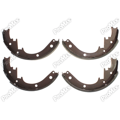 Rear New Brake Shoes by PROMAX - 12-473 pa2