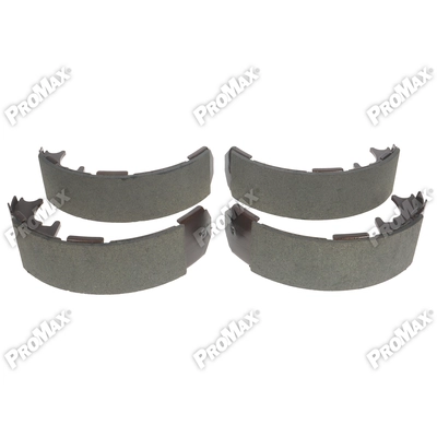 Rear New Brake Shoes by PROMAX - 12-705 pa2