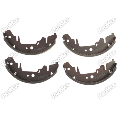 Rear New Brake Shoes by PROMAX - 12-714 pa1