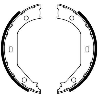 ATE - 650305 - Parking Brake Shoe Set pa1