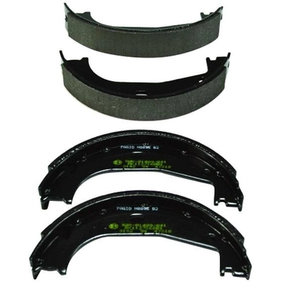 Rear Parking Brake Shoes by HELLA PAGID - 355050351 pa4