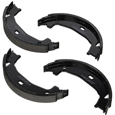 Rear Parking Brake Shoes by HELLA PAGID - 355050391 pa8