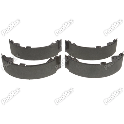 Rear Parking Brake Shoes by PROMAX - 12-1117 pa2