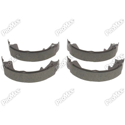 Rear Parking Brake Shoes by PROMAX - 12-758 pa1