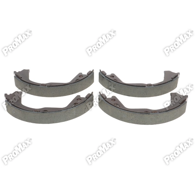 Rear Parking Brake Shoes by PROMAX - 12-963 pa2